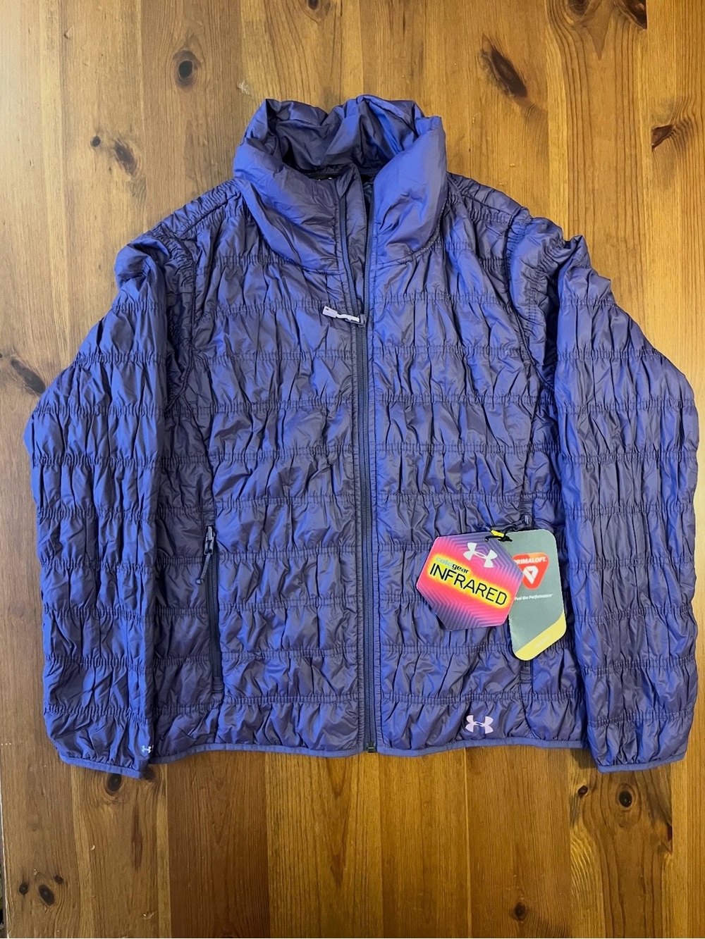 Under Armour Purple Packable Puffer Jacket